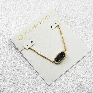 Kendra Scott Black Quartz Necklace